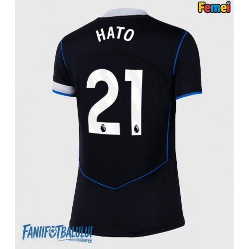 Chelsea Jorrel Hato #21 Tricou Fotbal Replică 2025-26 Femei Treilea Chelsea Jorrel Hato #21 Tricou Fotbal Replică 2025-26 Femei Treilea